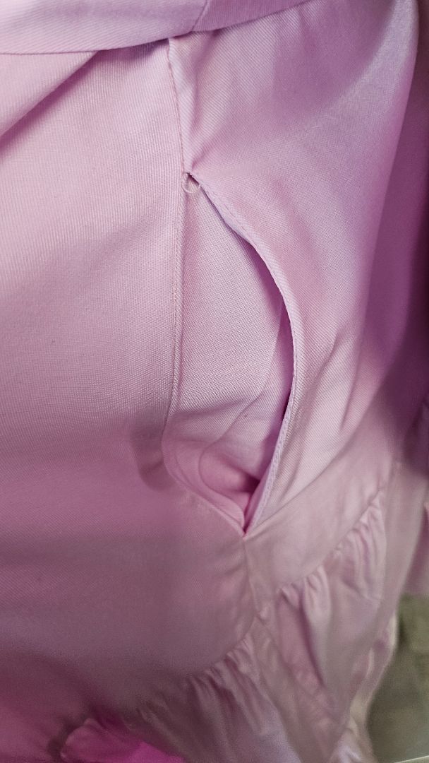 Drama The Label Pink Tiered Dress (14)