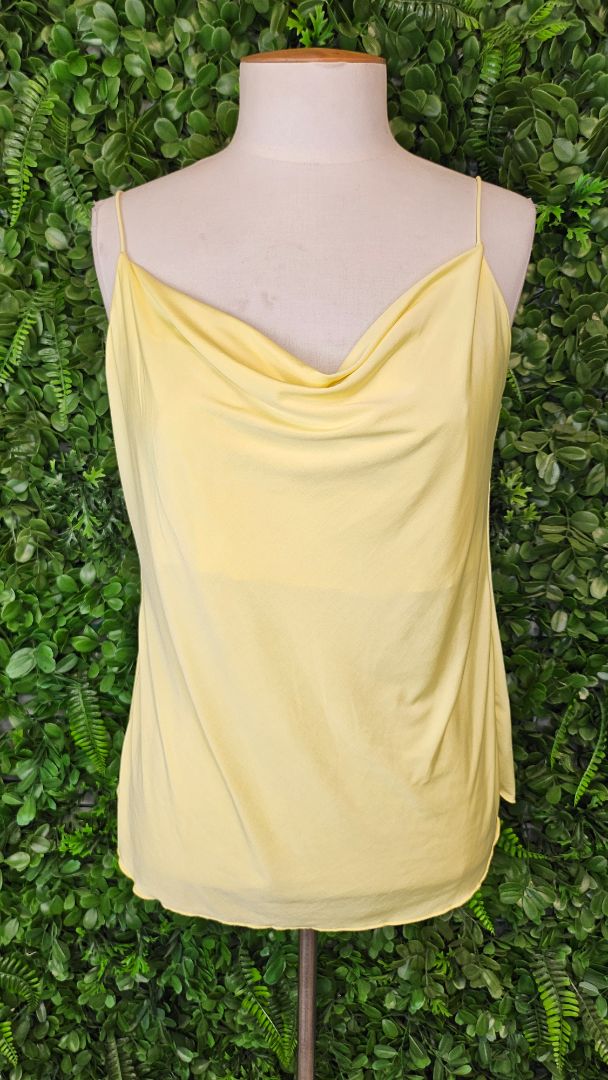 Celestino Yellow Drape Tank (10)