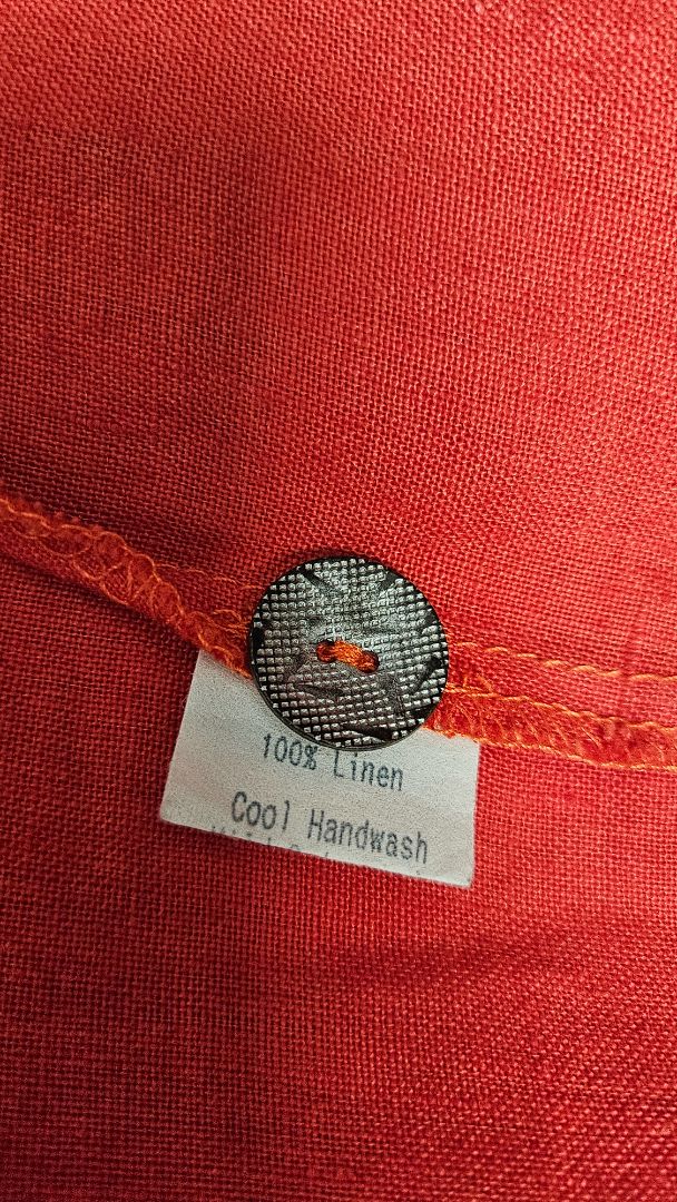 Jane Daniels Orange Linen Jacket (8)