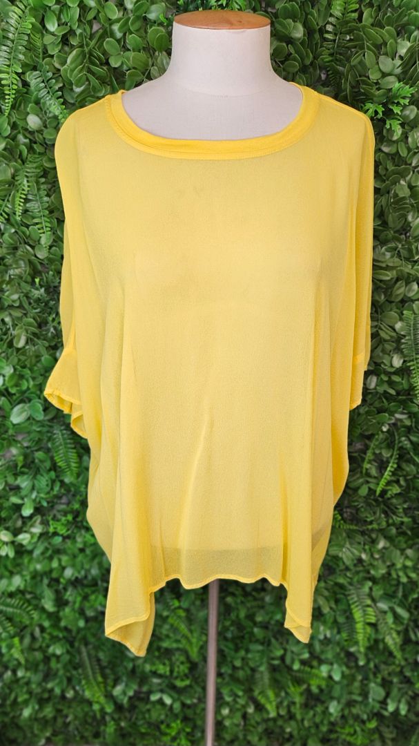 Storm Yellow Sheer Layering Top (12)