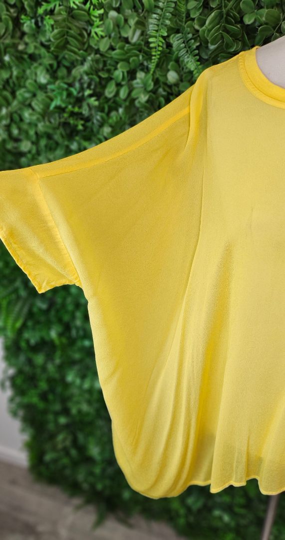 Storm Yellow Sheer Layering Top (12)
