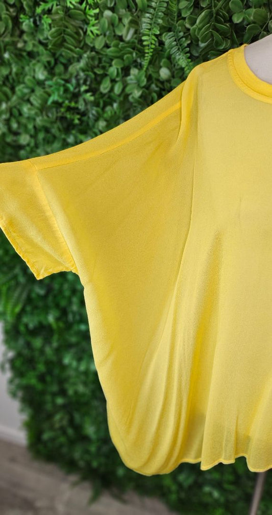 Storm Yellow Sheer Layering Top (12)