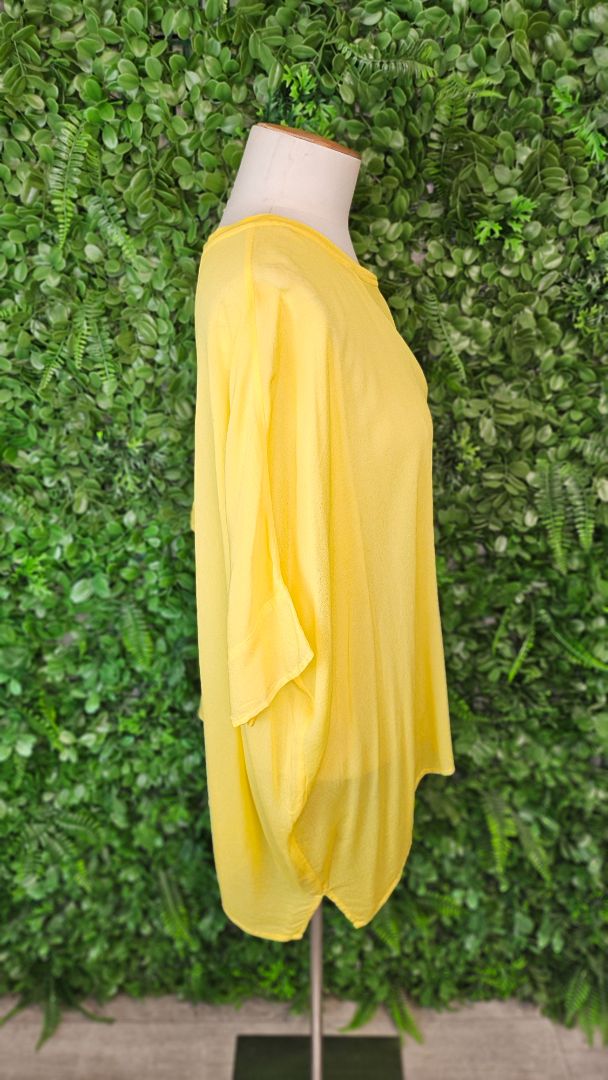 Storm Yellow Sheer Layering Top (12)