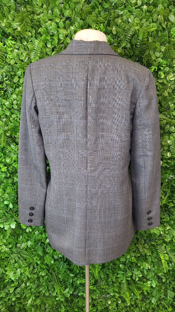 Repertoire Grey Check Blazer (8)
