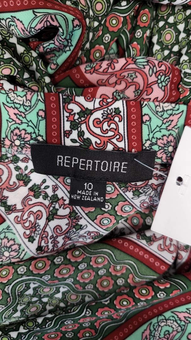 Repertoire Print Pandora Shirt Dress (10)