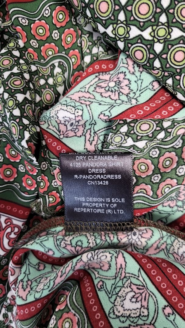 Repertoire Print Pandora Shirt Dress (10)