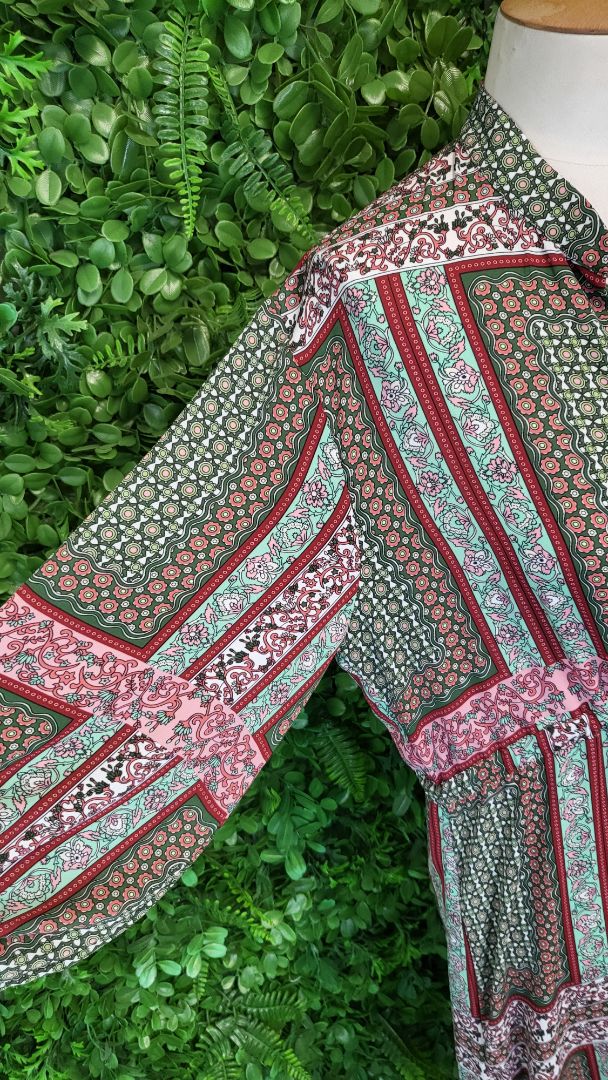 Repertoire Print Pandora Shirt Dress (10)