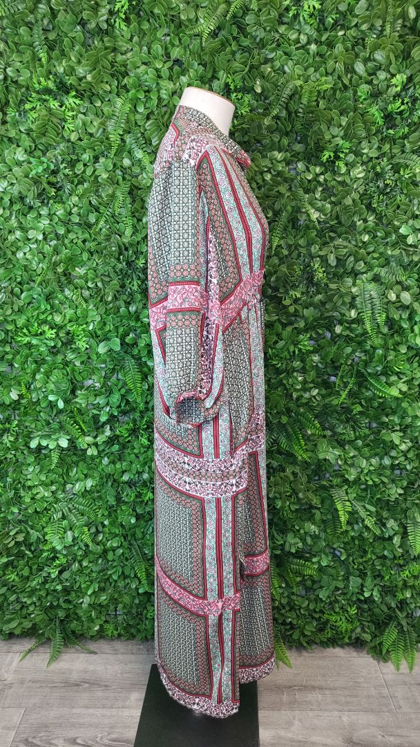 Repertoire Print Pandora Shirt Dress (10)