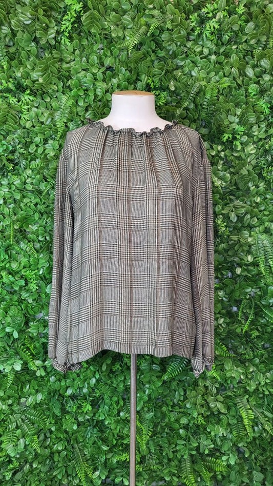 Repertoire Check Blouse (10)