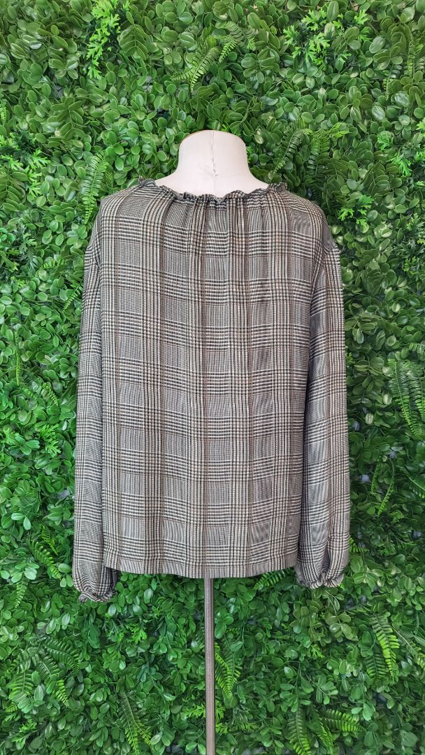 Repertoire Check Blouse (10)