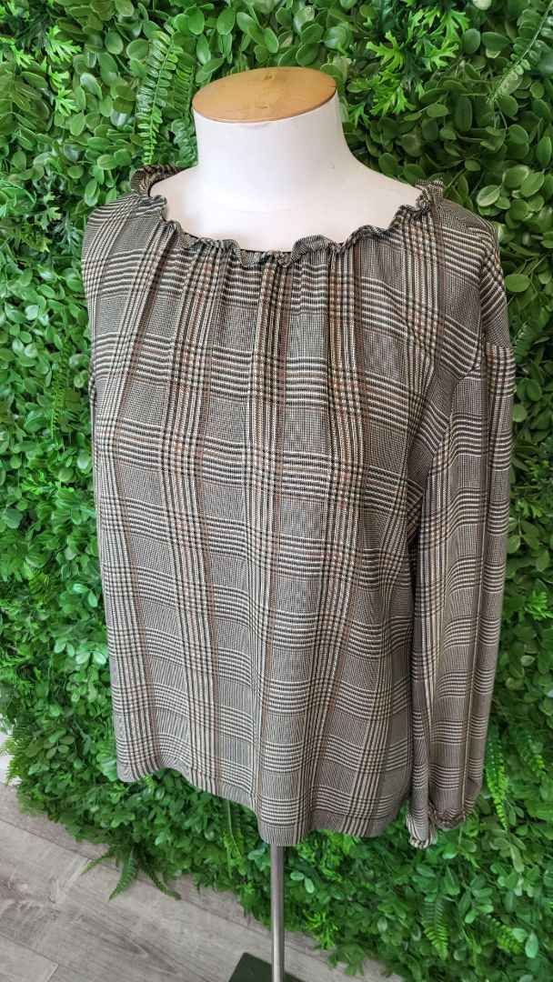 Repertoire Check Blouse (10)