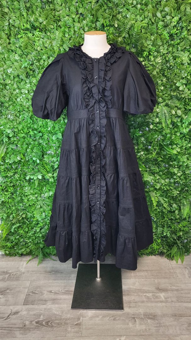 Coop Black Between The Lines Dress BNWT (12)