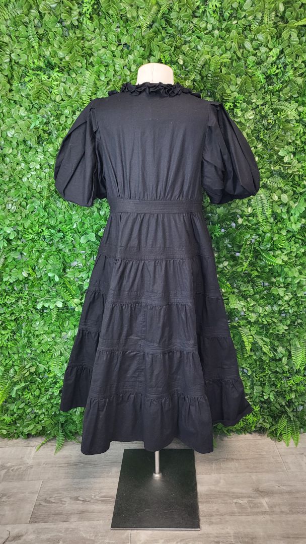 Coop Black Between The Lines Dress BNWT (12)