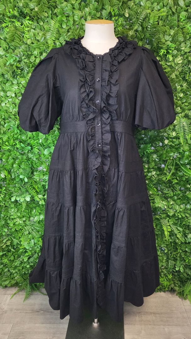 Coop Black Between The Lines Dress BNWT (12)