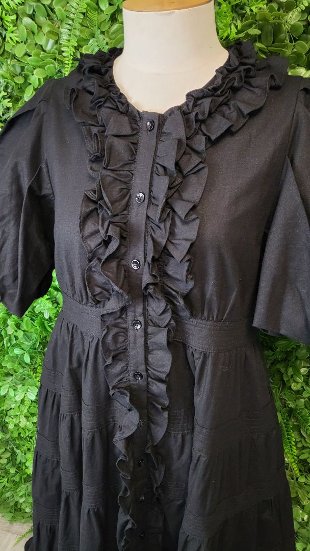Coop Black Between The Lines Dress BNWT (12)