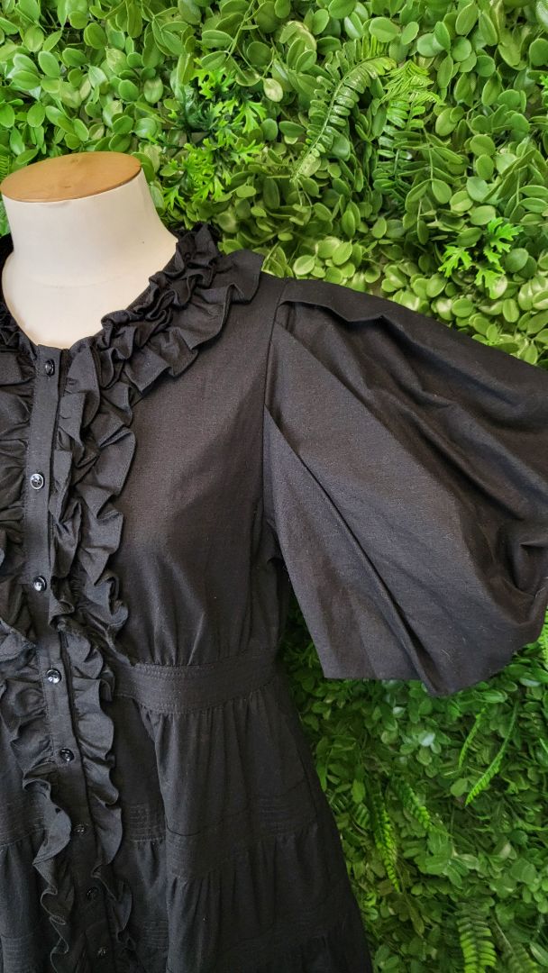 Coop Black Between The Lines Dress BNWT (12)