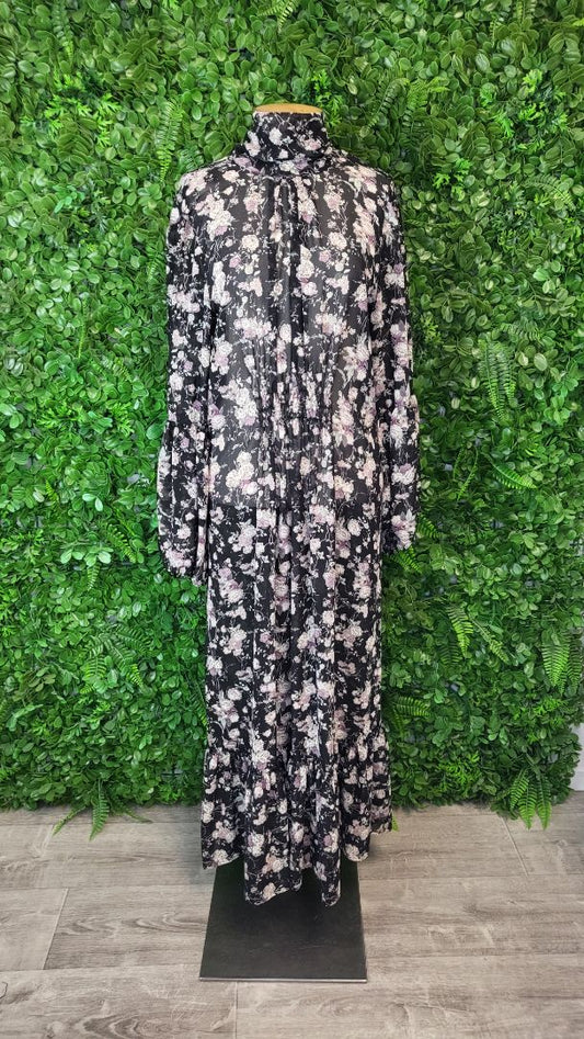 Repertoire Floral/Foil Flo Dress (10)