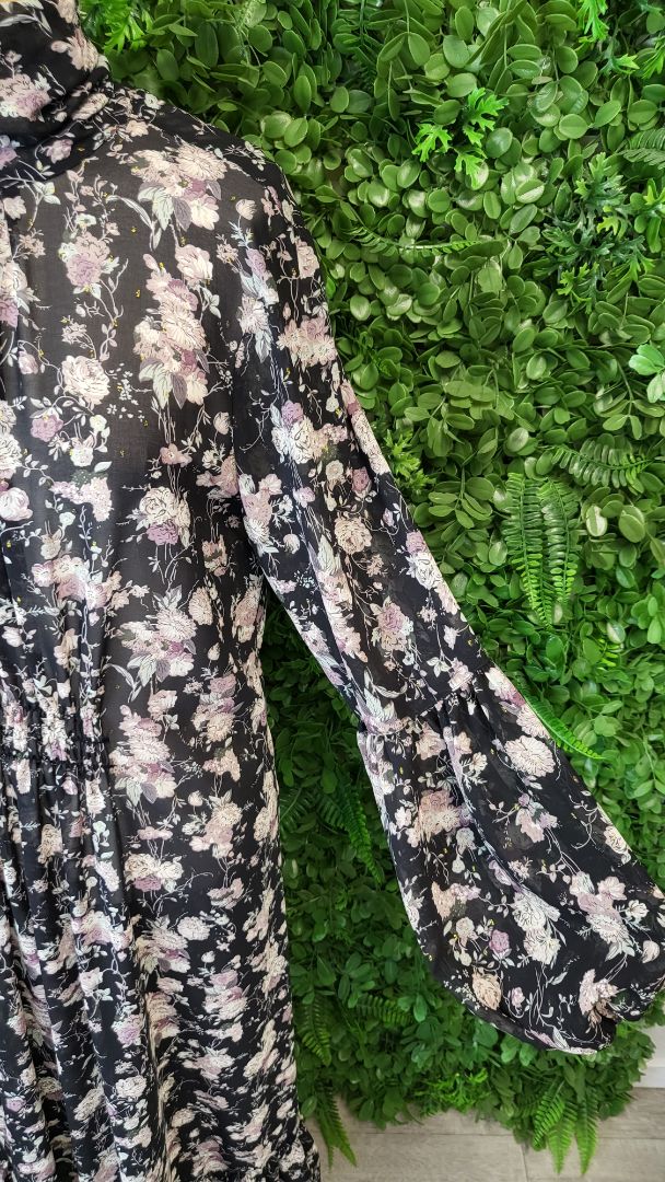 Repertoire Floral/Foil Flo Dress (10)