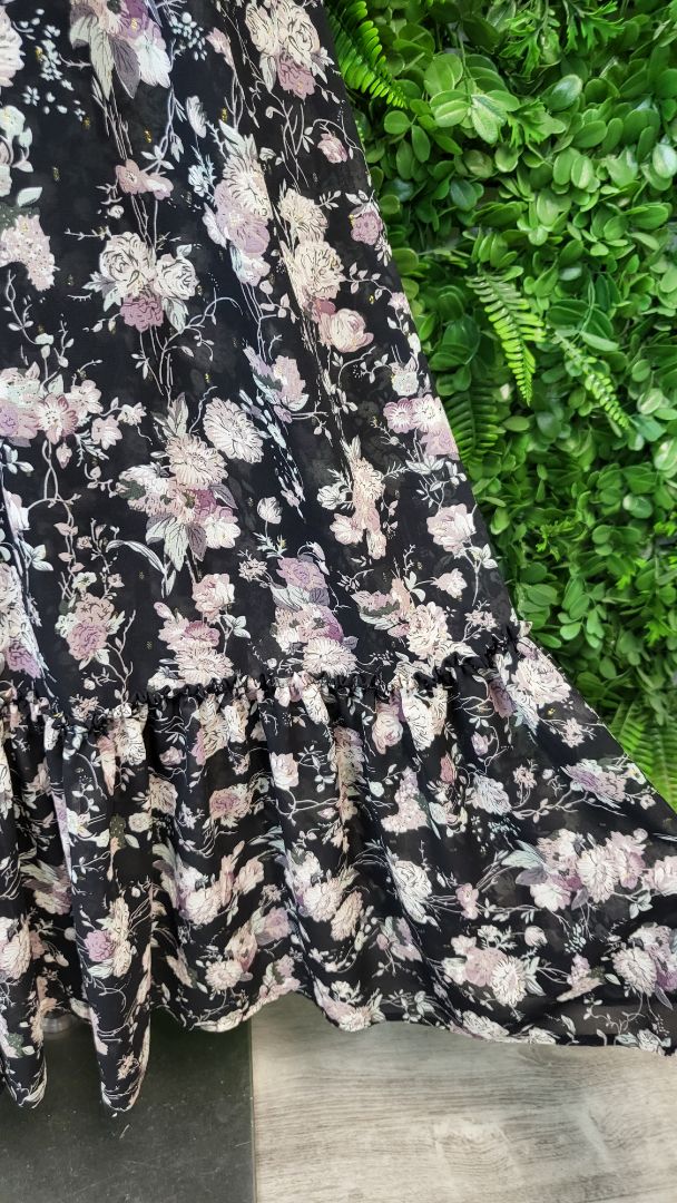 Repertoire Floral/Foil Flo Dress (10)