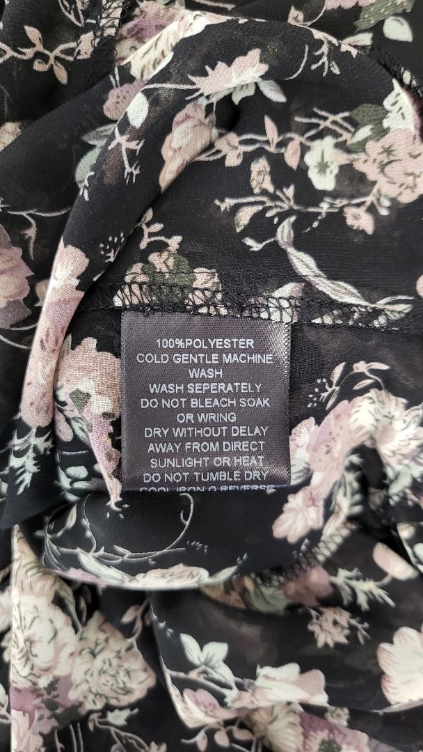 Repertoire Floral/Foil Flo Dress (10)