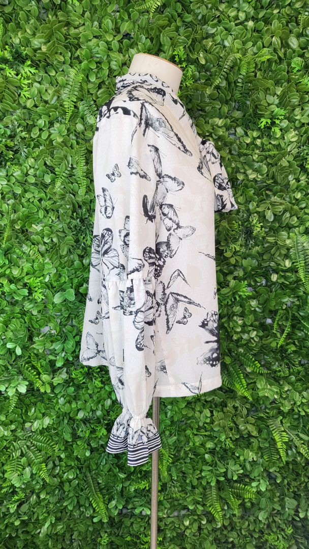 Repertoire Butterfly Print Marla Blouse (12)
