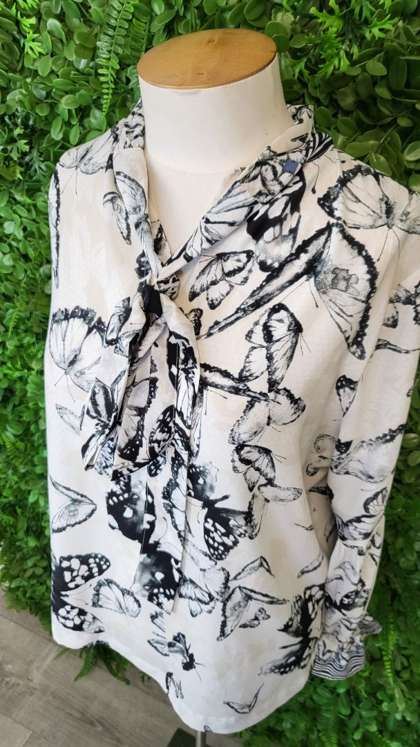 Repertoire Butterfly Print Marla Blouse (12)
