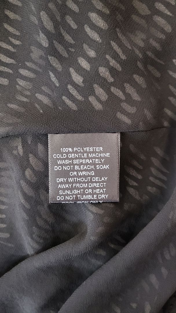 Repertoire Black/White Charm Slip Dress (12)