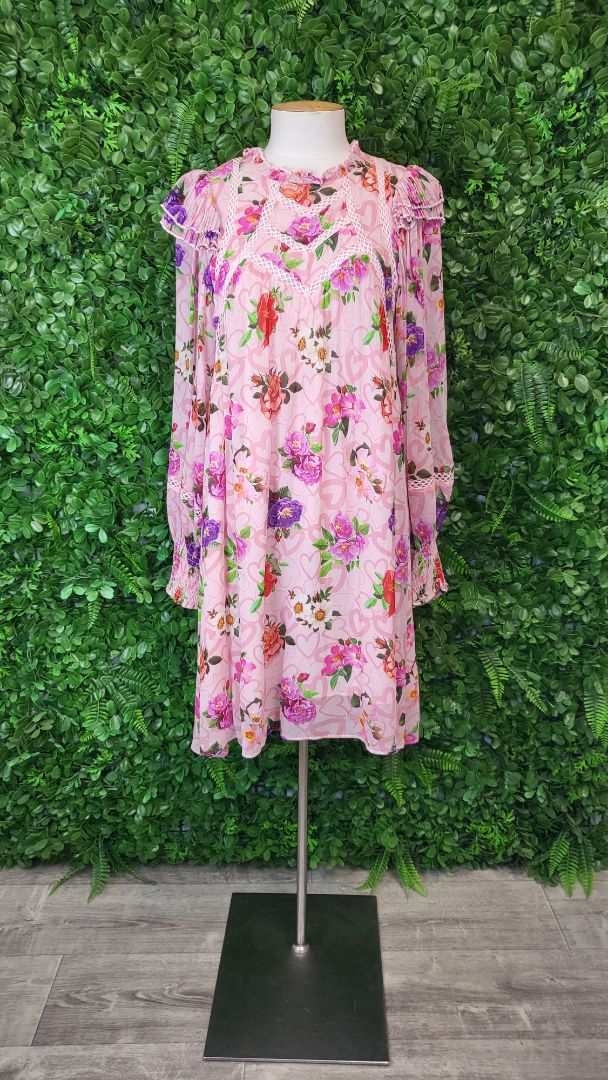 Coop Floral Chevron And On Dress (10)