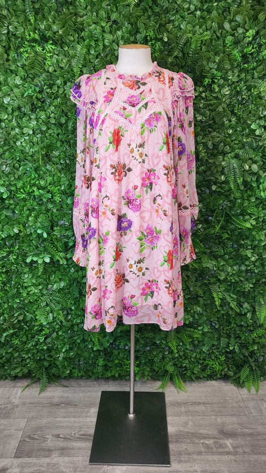 Coop Floral Chevron And On Dress (10)