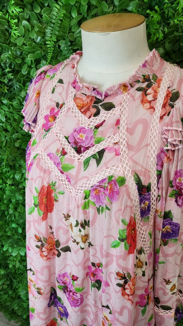 Coop Floral Chevron And On Dress (10)