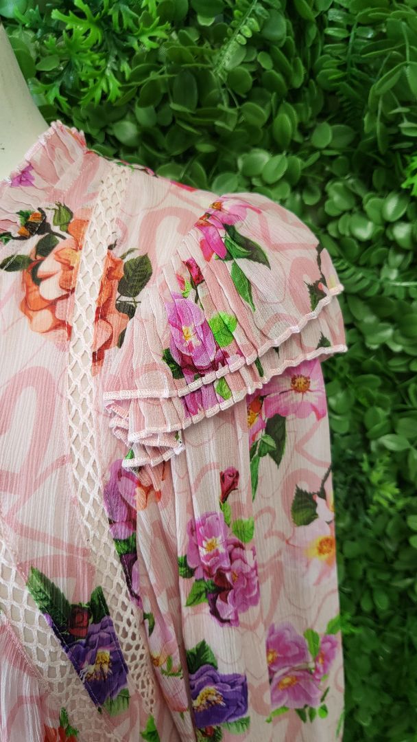 Coop Floral Chevron And On Dress (10)