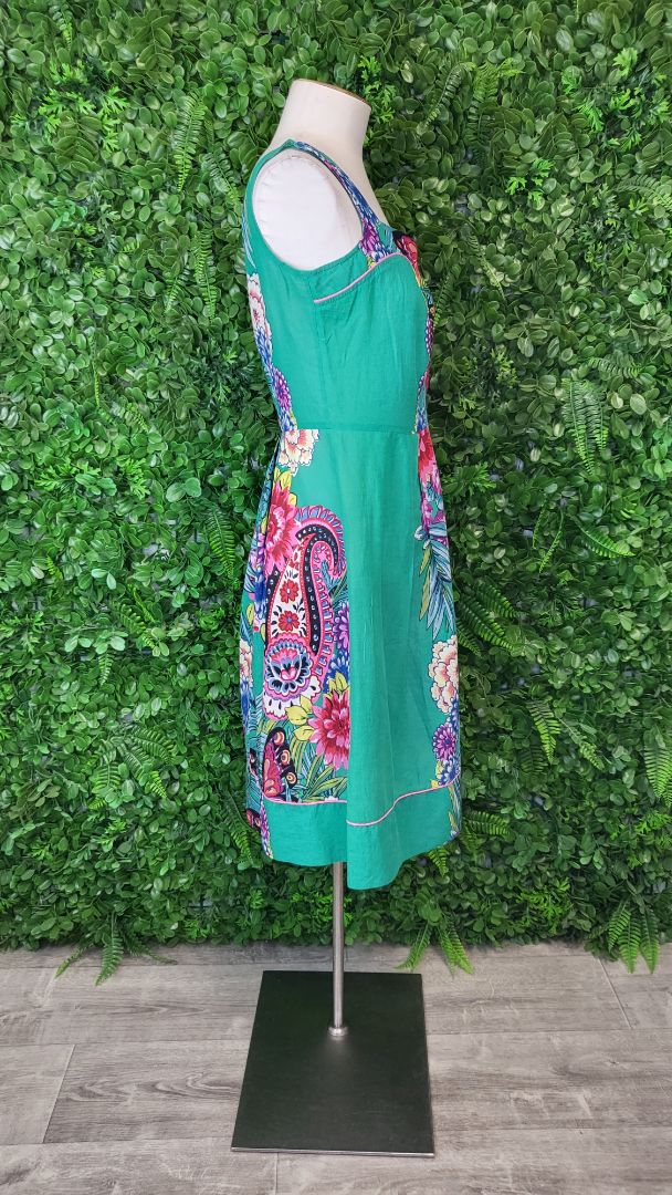 Annah Stretton Green Floral Print Sundress (12)
