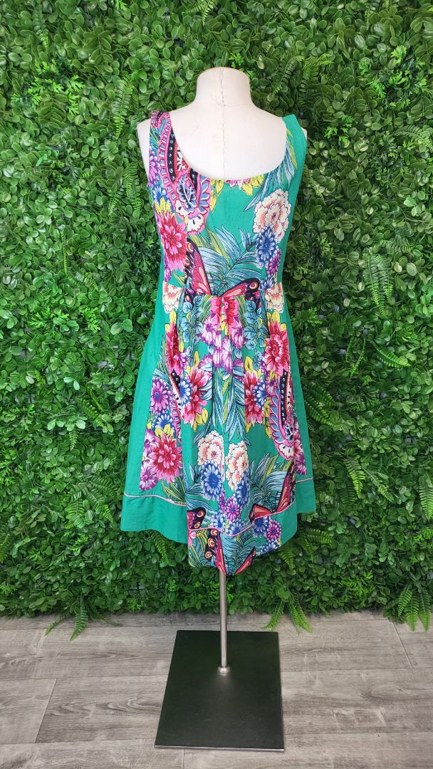 Annah Stretton Green Floral Print Sundress (12)