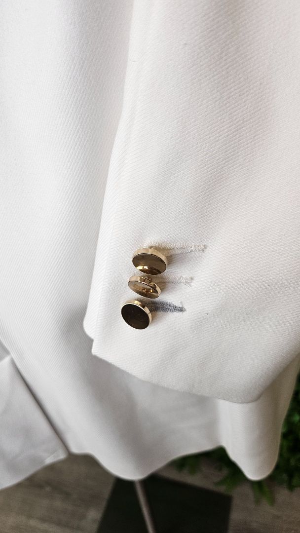 Next White Double Breasted Blazer BNWT (18)