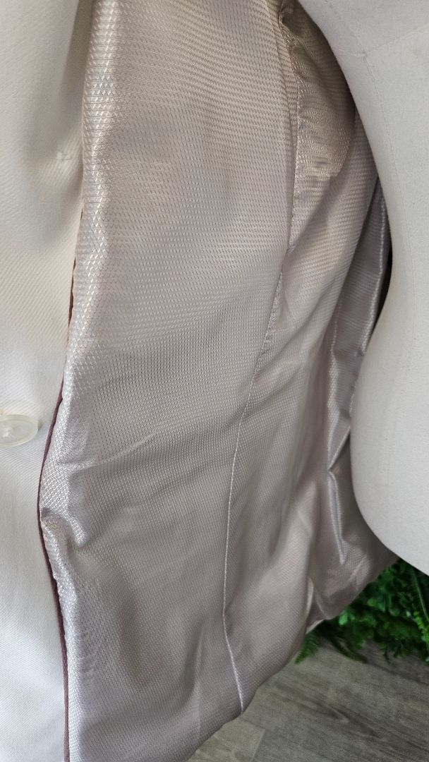 Next White Double Breasted Blazer BNWT (18)