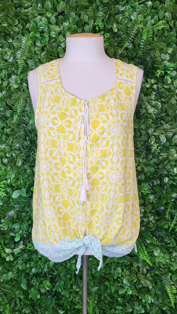 Lovestitch Yellow Sleeveless Top (12)