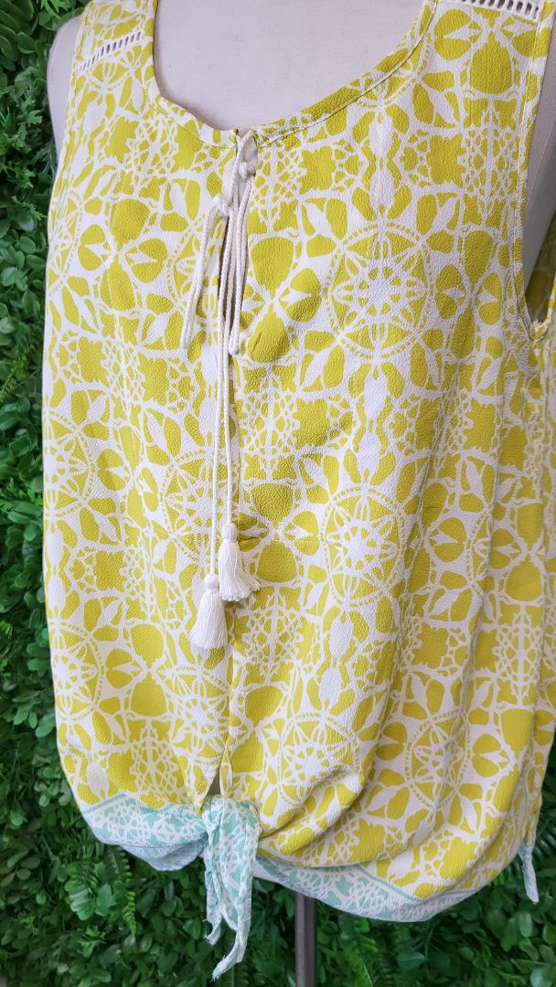 Lovestitch Yellow Sleeveless Top (12)