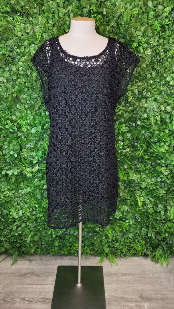Cashews Black Lace Dress (14)