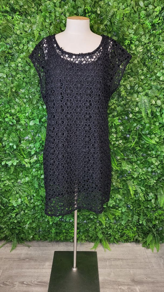 Cashews Black Lace Dress (14)