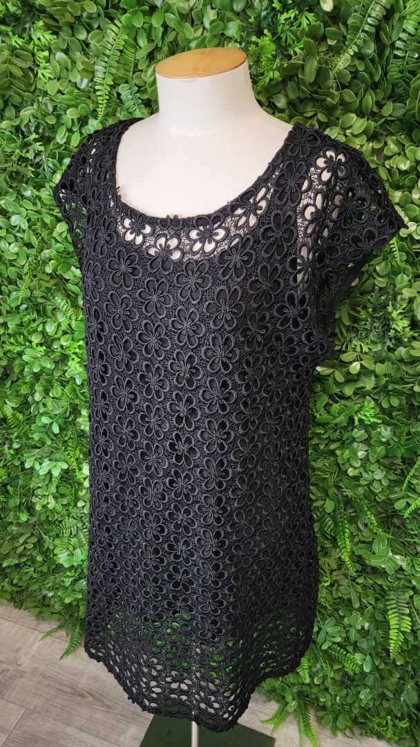 Cashews Black Lace Dress (14)