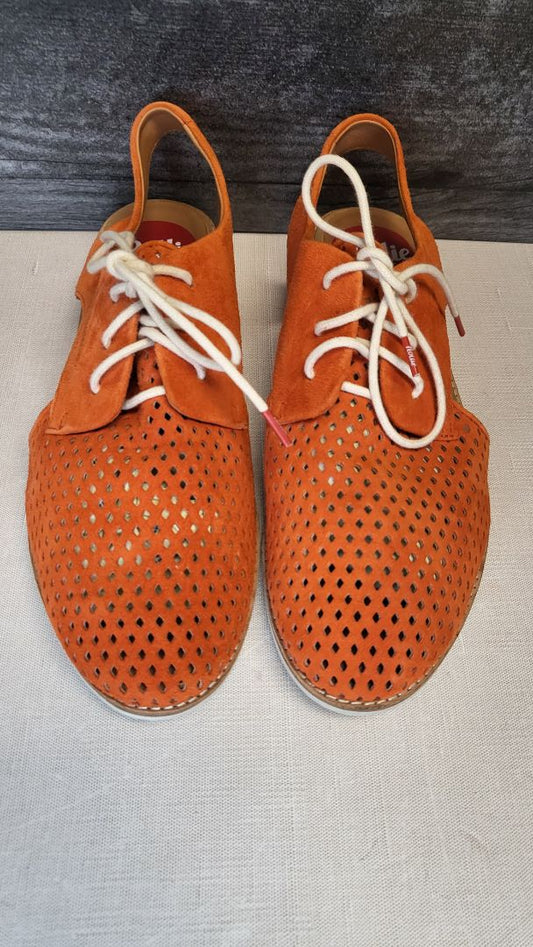 Rollie Orange Slingback Punch Shoe (40)