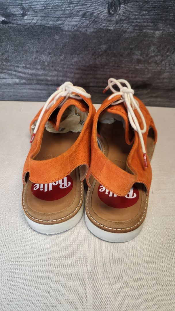 Rollie Orange Slingback Punch Shoe (40)