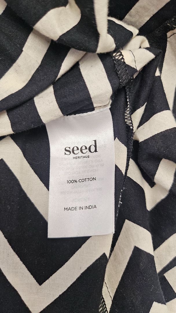 Seed Chevron Stripe Tiered Sundress (6-8)