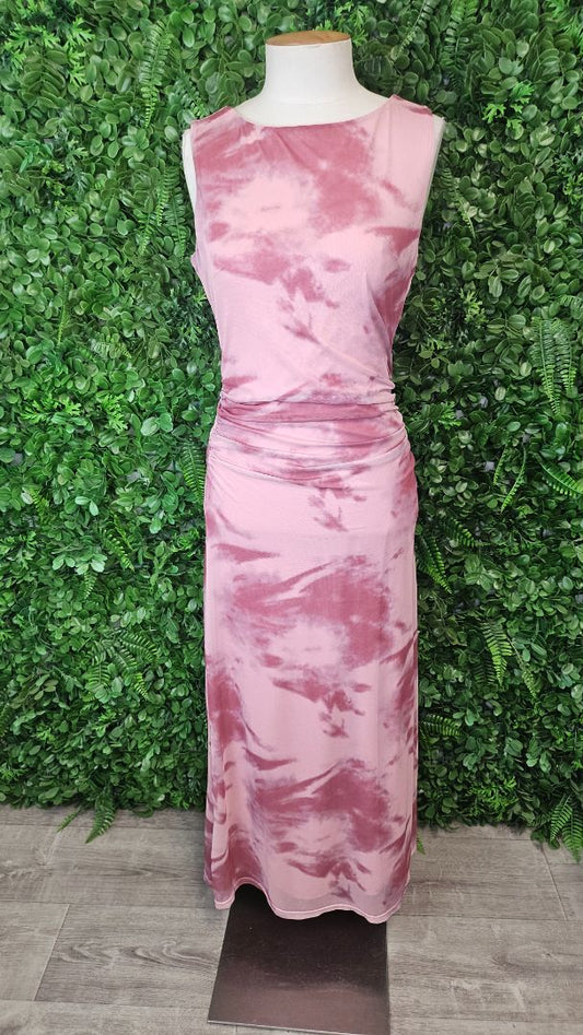 Georgia Mae Pink Ruched Dress (8)