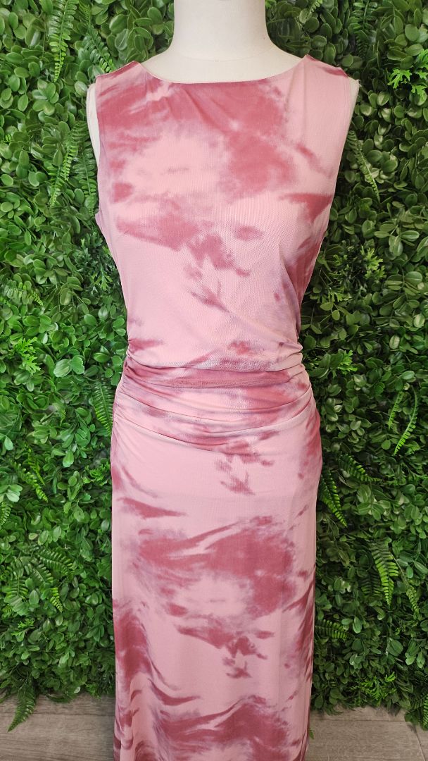 Georgia Mae Pink Ruched Dress (8)