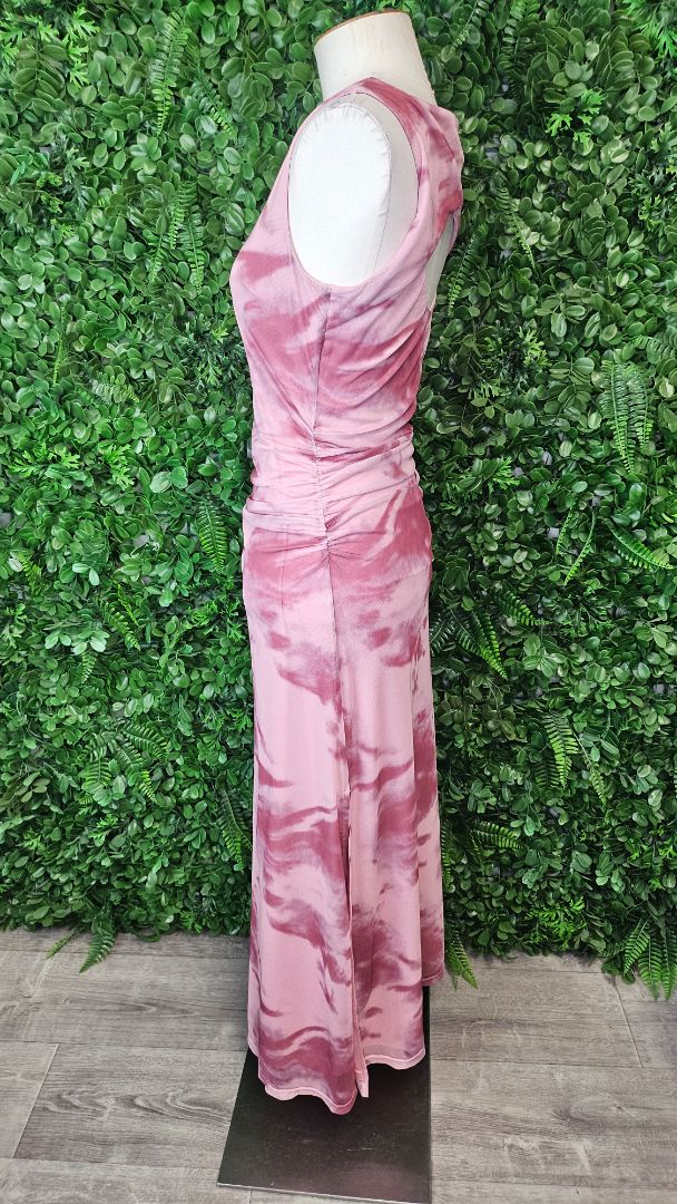 Georgia Mae Pink Ruched Dress (8)