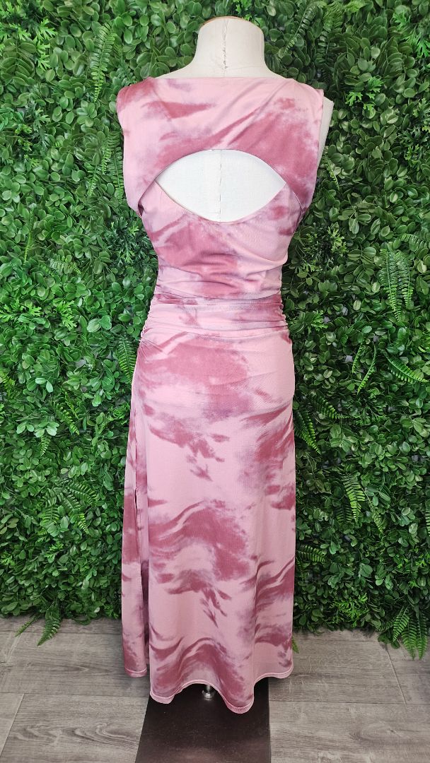 Georgia Mae Pink Ruched Dress (8)