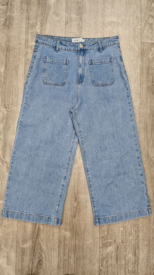 Foxwood Light Blue Crop Jeans (14)