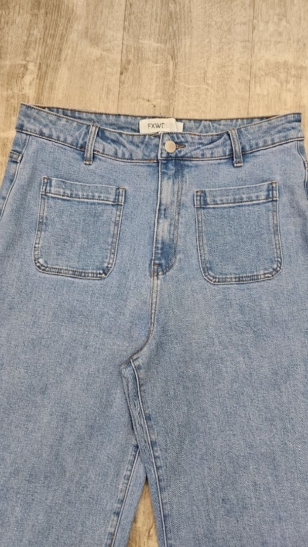 Foxwood Light Blue Crop Jeans (14)
