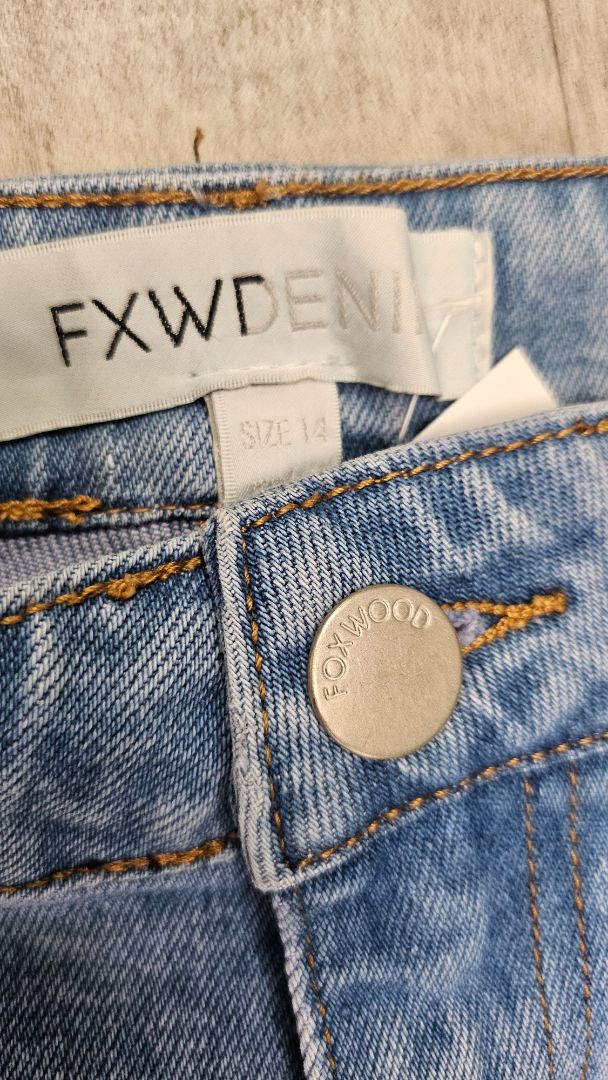 Foxwood Light Blue Crop Jeans (14)